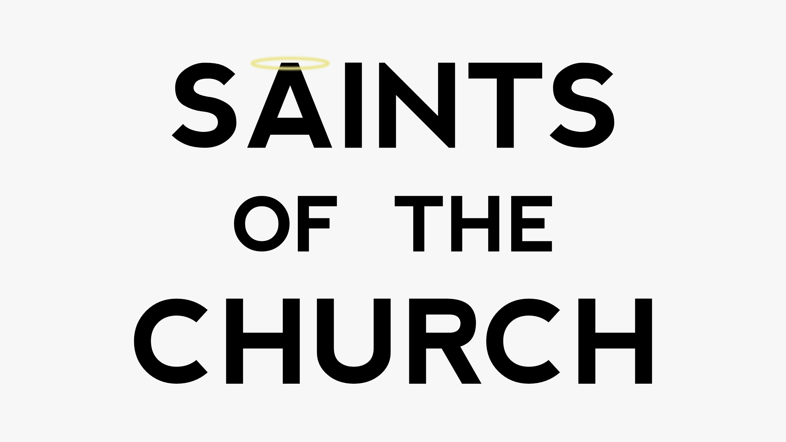Saints of the Church